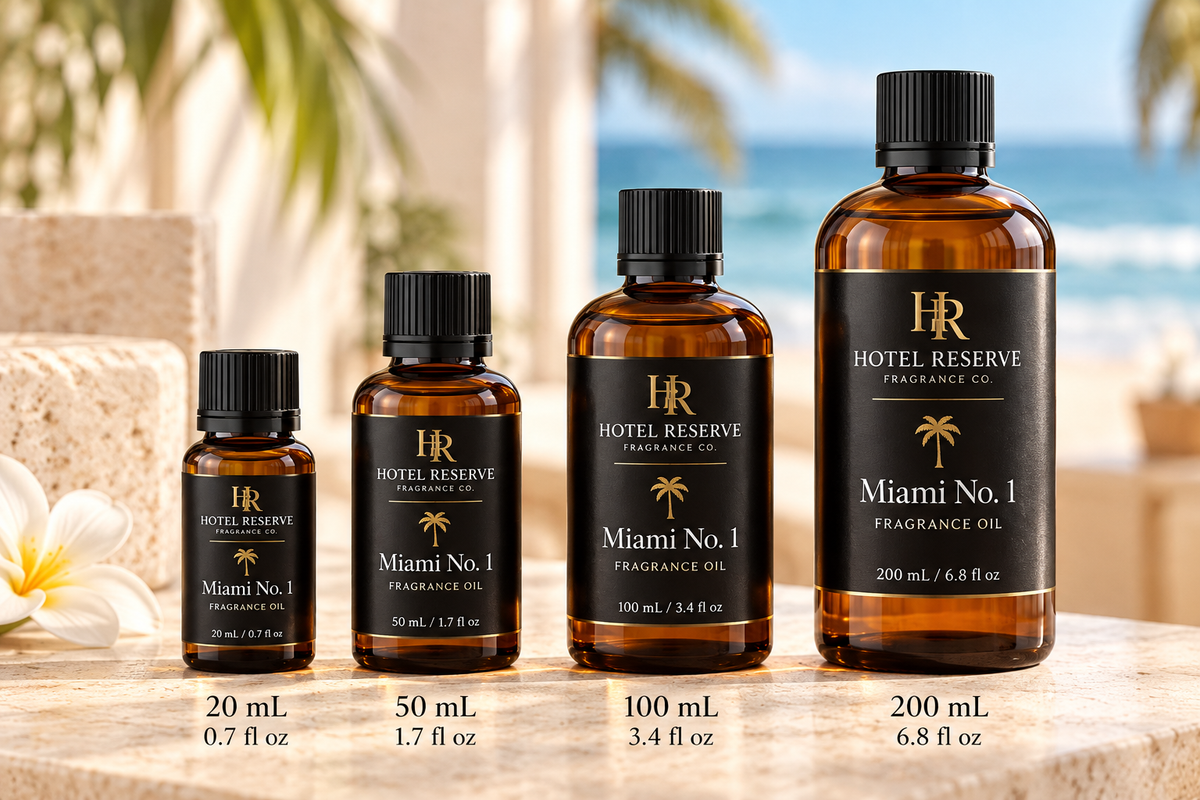 Miami No. 1 Diffuser Oil | Hotel-Inspired Fragrance Oil for Waterless Diffusers
