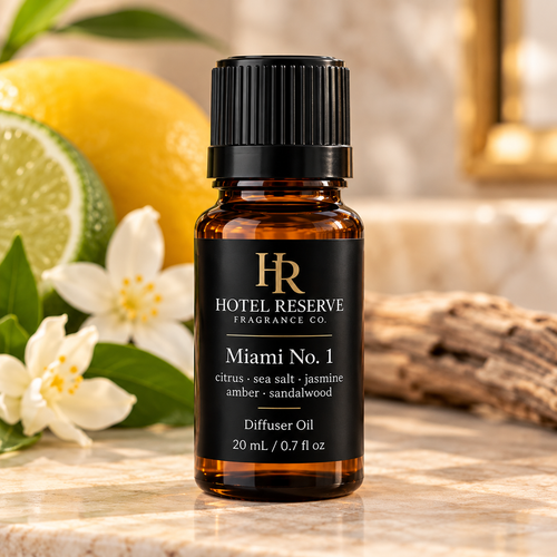 Coastal Lobby Diffuser Oil | Hotel-Inspired Fragrance Oil for Waterless Diffusers