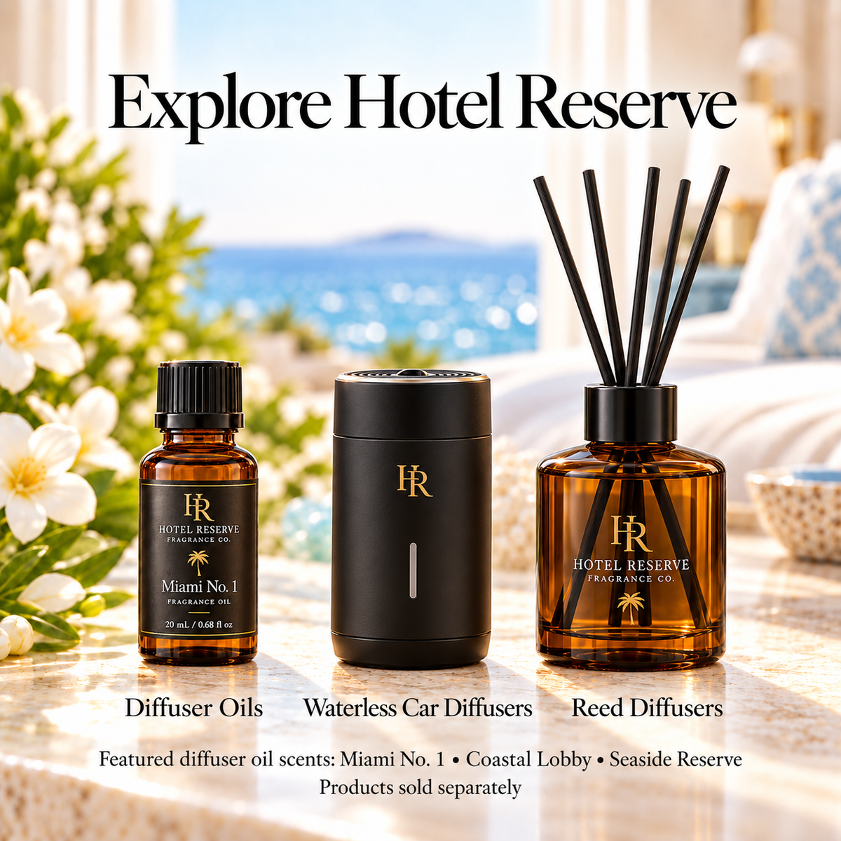 Fresh & Coastal | Soft & Clean Hotel-Inspired Fragrances