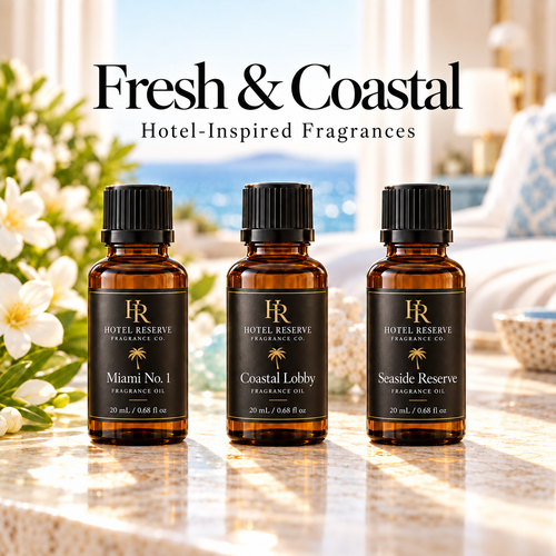 Fresh & Coastal | Soft & Clean Hotel-Inspired Fragrances
